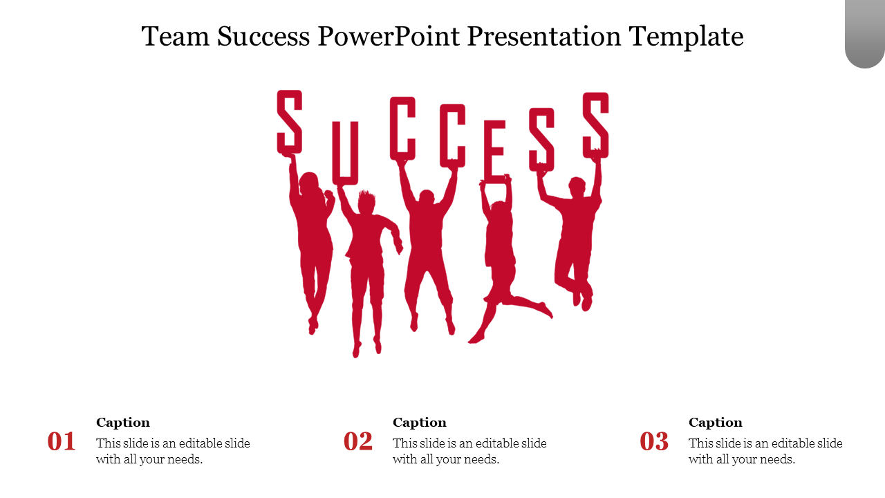 Free - Team Success PPT Presentation Template & Google Slides